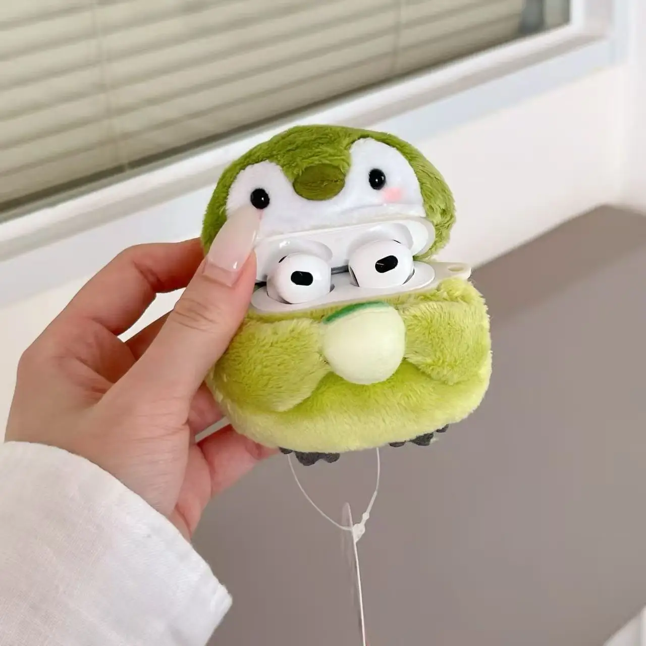 Matcha Penguin AirPods Case - Image 10
